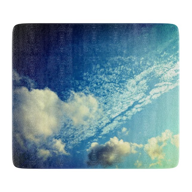 Ein Wolkenspringen Schneidebrett (Vorderseite)
