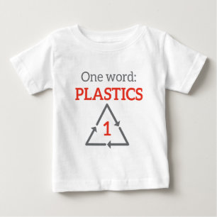 Ein Wort: Plastik Baby T-shirt