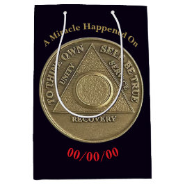 Ein Wunder geschah am CUSTOM-DATUM, als nüchterne Mittlere Geschenktüte