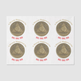 Ein Wunder geschah am CUSTOM-DATUM, als nüchterne Seidenpapier