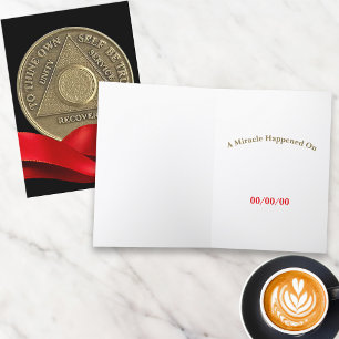 Ein Wunder geschah am INDIVIDUELLEN DATUM AA Coin Karte
