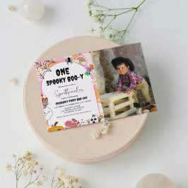 Ein wunderbarer Boo-y Ghost halloween I Einladung