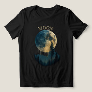 Ein wunderbares und schönes Hemd für Mondliebhaber Tri-Blend Shirt