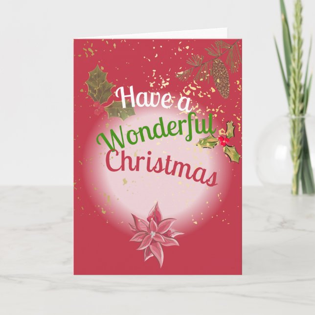 Ein wunderbares Weihnachten (Vorderseite)