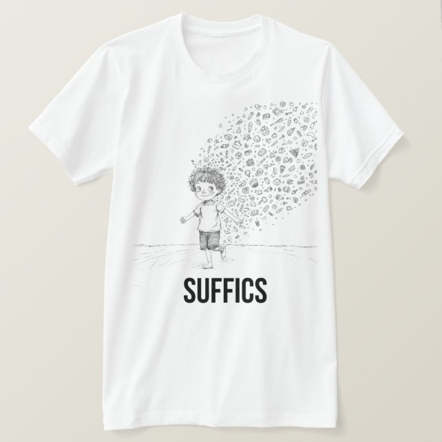 Ein wundersames Kind | SUFFIZIEN T-Shirt (Design vorne)
