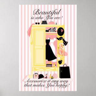 Ein wunderschöner Wardrobe! Poster