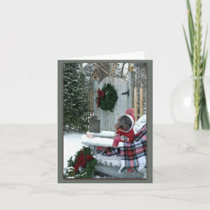 Ein wunderschöner Wintertag  Karte