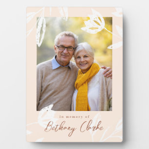 Ein wunderschönes Leben, natürliche Töne und blume Fotoplatte