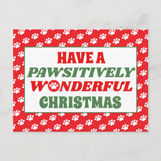 Ein wunderschönes Weihnachtsfest Postkarte