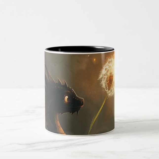 Ein Wunschjournal Zweifarbige Tasse (Mittel)