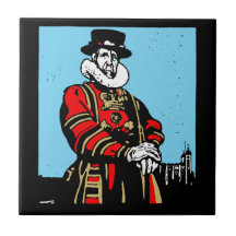 Ein Yeoman Warder oder Beefeater