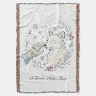 Ein zarter Winter-Boop Decke