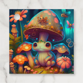 Ein zauberhafter Pilzfrosch Geschenkanhänger