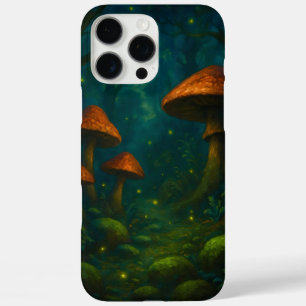 Ein zauberhafter Wald voller überdimensionaler Pil iPhone 16 Pro Max Hülle