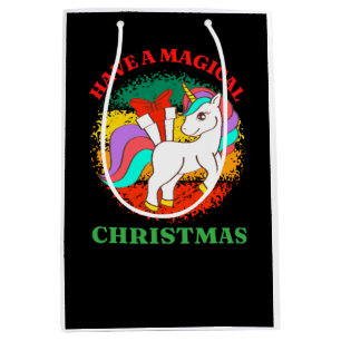 ein zauberhaftes Weihnachtsfest Mittlere Geschenktüte