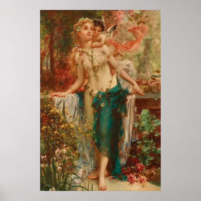 Ein Zaubermoment von Hans Zatzka - Poster (Vorne)