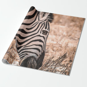 Ein ZEBRA ETOSHA NATIONALPARK Geschenkpapier