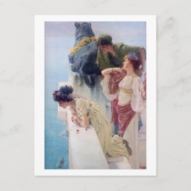 Ein Zeichen des Ausblicks Postkarte (Vorderseite)