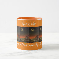Ein Zeichn eines solaren Eclipses durch die Edmund
