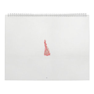 ein zeichn eines Vogels mit Blume darauf Kalender