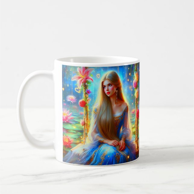 Ein zeitloser Teller Liebe in jeder Sippe - Kaffee Kaffeetasse (Links)