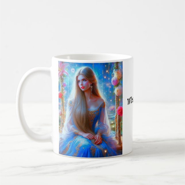 Ein zeitloser Teller Liebe in jeder Sippe - Kaffee Kaffeetasse (Links)