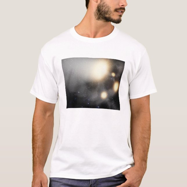Ein Zerfall von Galaxien T-Shirt (Vorderseite)