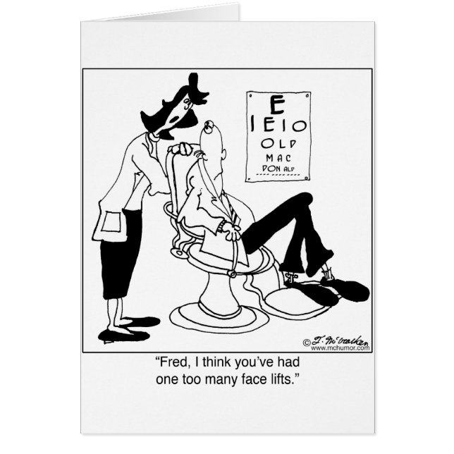 Ein zu viele Facelifte (Vorne)