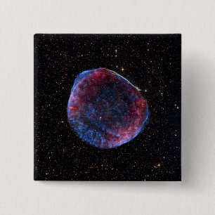 Ein zusammengesetztes Bild des SN 1006 Supernova R Button