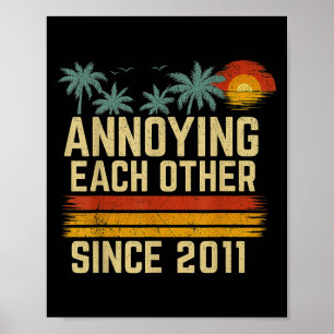 einander seit 2011 Verheiratet Poster
