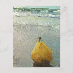 EinApfeltag Am Strand mit Triplepear Postkarte