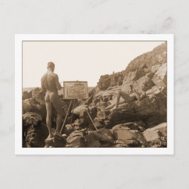 Einar Bager Swedish Painter Postkarte