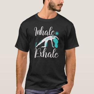 Einatmen Ausatmen Yoga Meditation Fitness Übung Me T-Shirt