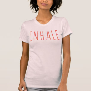 Einatmen, DIY-Schriftart+Farben T-Shirt
