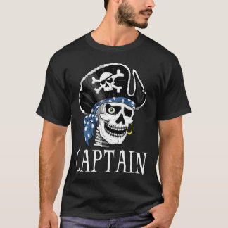 Einäugiger Piraten-Kapitän T-Shirt