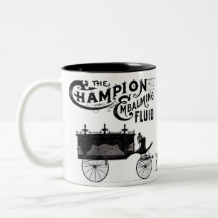 Einbalsamierungsflüssigkeit Kaffeetasse