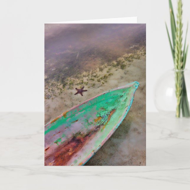 Einbaum und Starfish, auswendig Karte (Vorderseite)