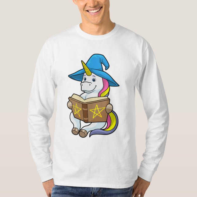 Einbinden als Assistent mit Buch & Hut T-Shirt (Vorderseite)