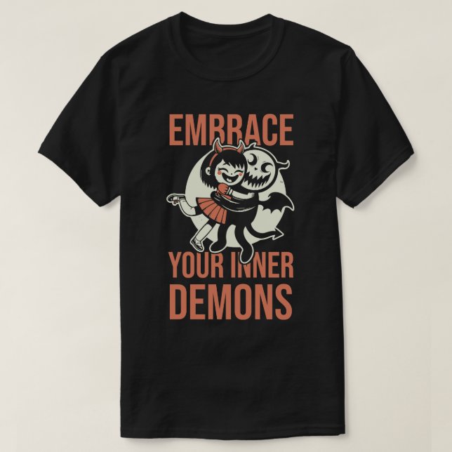 Einbinden der inneren Dämonen 1 T-Shirt (Design vorne)