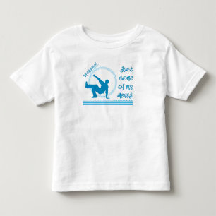 Einbruch-Blau Kleinkind T-shirt