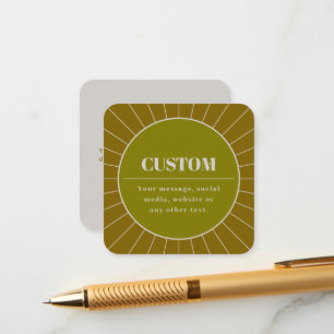 Eindeutige Vorlage für das Editierbare Retro-Desig