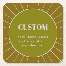 Eindeutige Vorlage für das Editierbare Retro-Desig