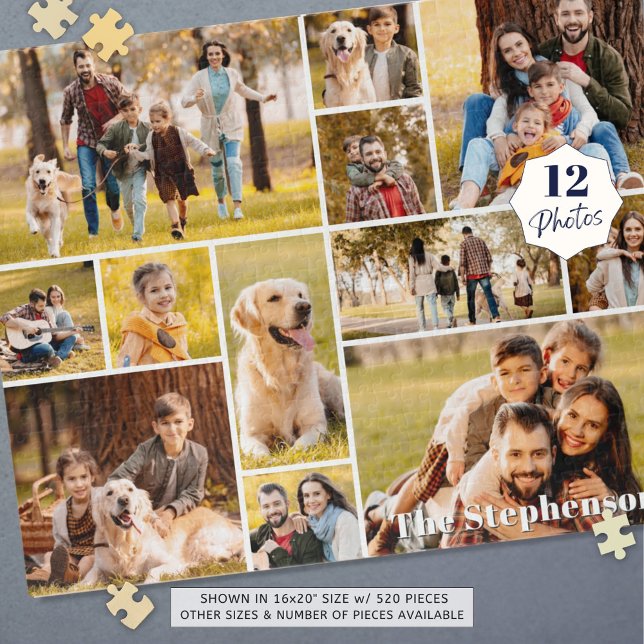 Eindeutiger 12 Name oder Text der Fotocollage Puzzle (Von Creator hochgeladen)