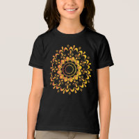 Eindeutiges goldenes Mandala-Design-95747