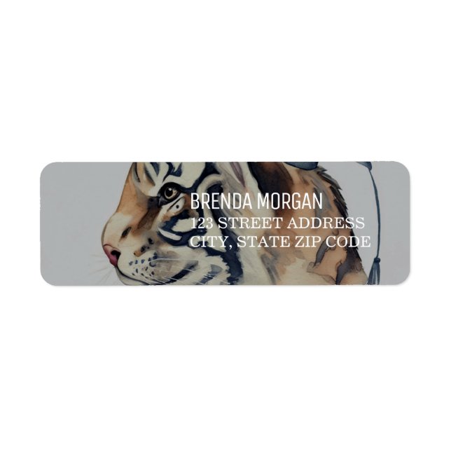 Eindeutiges Rückgabeadresse-Etikett (Vorne)