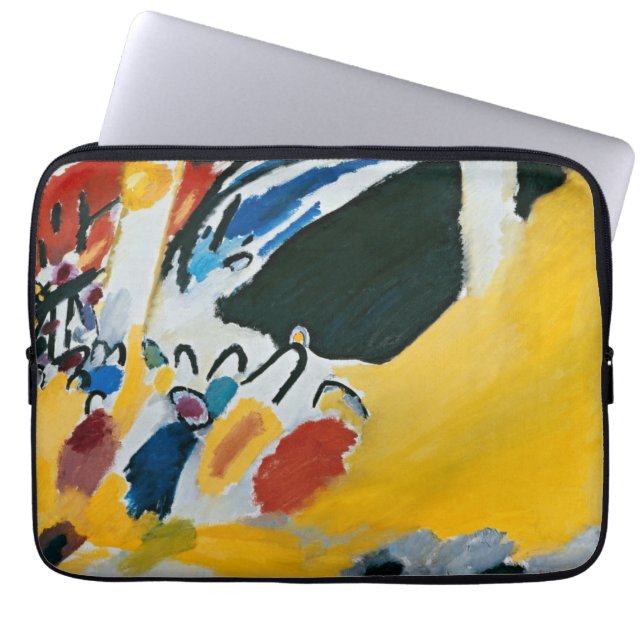 Eindruck III (Konzert) von Wassily Kandinsky Laptopschutzhülle (Vorderseite)