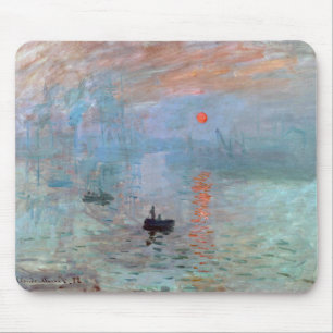Eindruck, Sonnenaufgang, Claude Monet, 1872 Mousepad