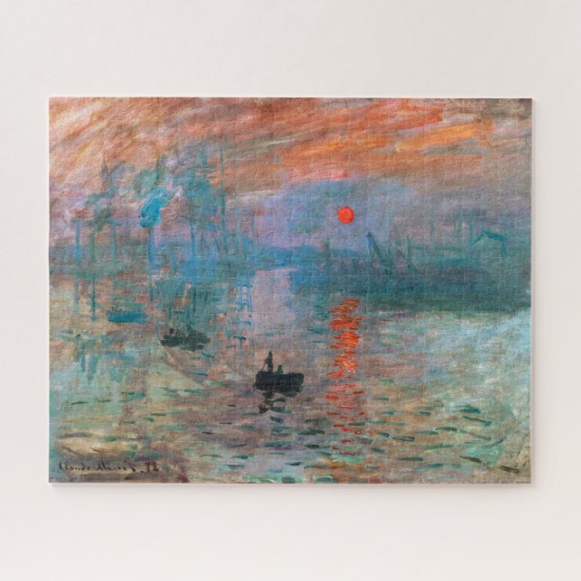 Eindruck, Sonnenaufgang | Claude Monet | Puzzle (Horizontal)