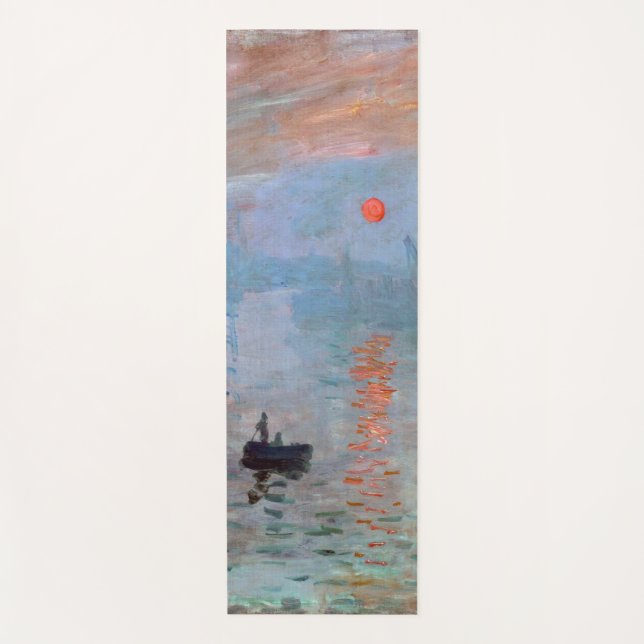 Eindruck, Sonnenaufgang, Claude Monet Yogamatte (Vorderseite)