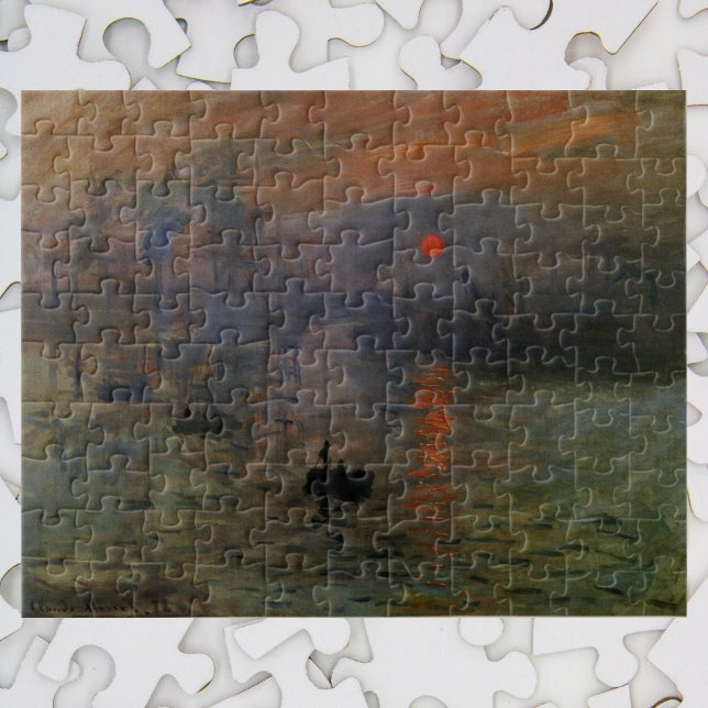 Eindruck Sonnenaufgang von Claude Monet, Vintage K Puzzle (Von Creator hochgeladen)